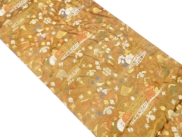 JAPANESE FUKURO OBI / WOVEN TREASURES